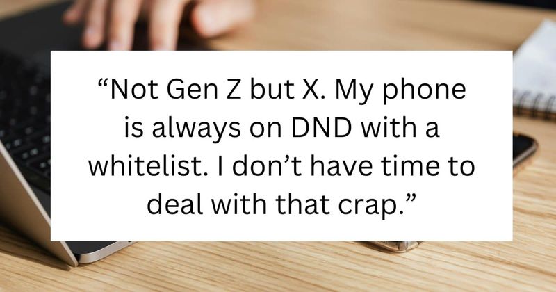 Gen Z have their phones on 'Do Not Disturb' always for a valid reason and everyone else agrees