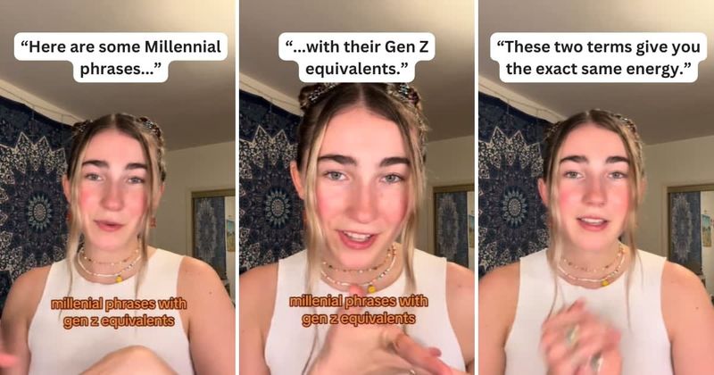 Gen Z woman reveals the millennial slang phrases that if people use, they are considered old