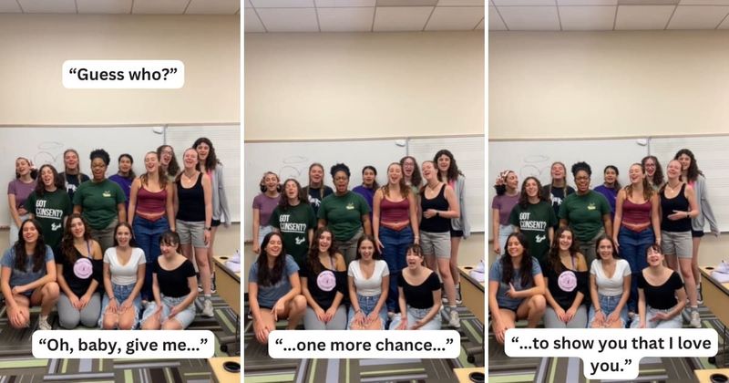 Internet abuzz trying to guess the actual singer among 13 in this Acapella ensemble
