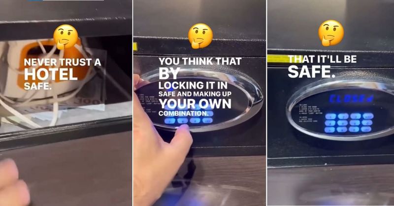 Man shares the reason why travelers should avoid using hotel safes for valuables