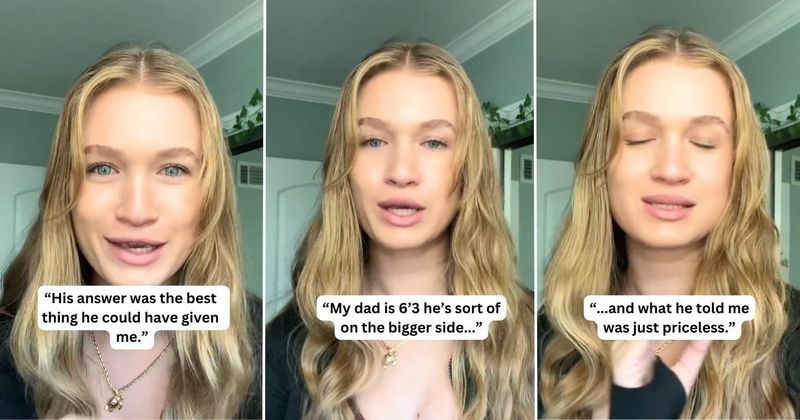 Dad has a brilliant trick for teaching teen daughter how to be comfortable with her body