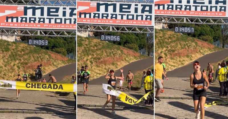 People rally around mom who 'skipped' hugging her kids to reach marathon's finish line