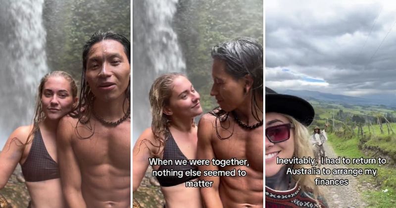 Woman quits her job to live a fairytale romance in the Amazon jungles of Ecuador
