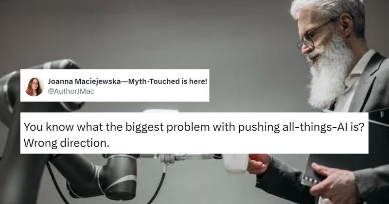 Author explains why AI should do mundane jobs instead of art and perfectly hits the nail on the head