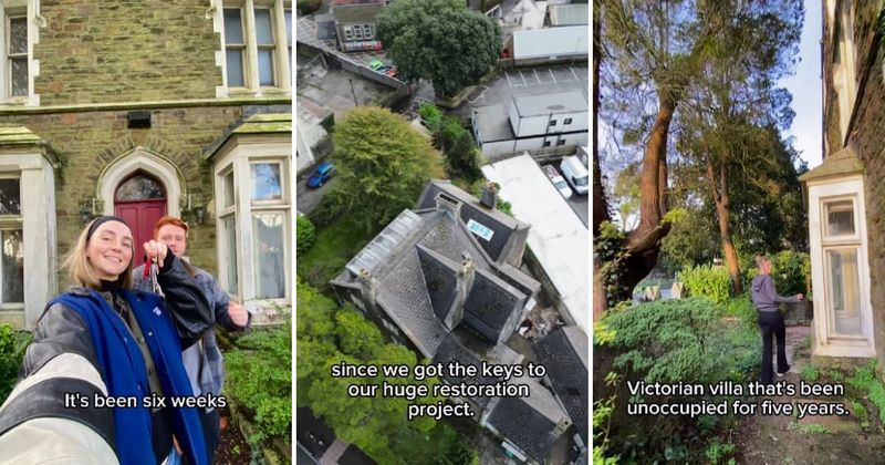 Couple reveals the stunning discoveries they made while renovating their 165-year-old villa