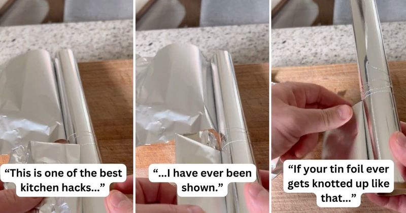 Chef shares brilliant kitchen hack to save tin foil and people are grateful for it: 'Wow, so simple'