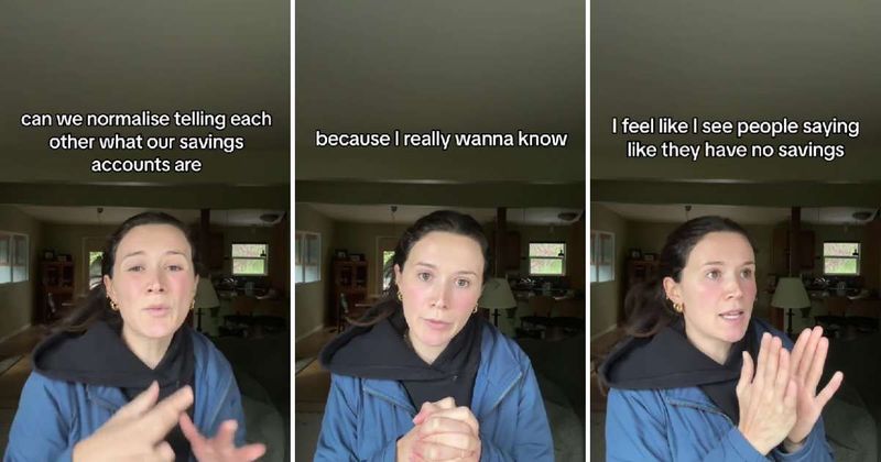 Woman explains why everyone needs to normalize talking about their savings accounts