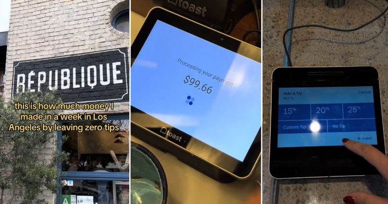 Man sparks intense debate online after claiming he saved $153 in a week by not tipping