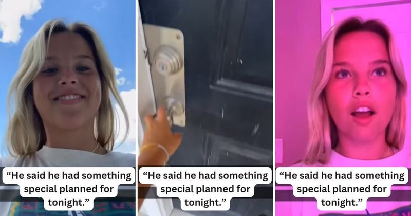 Boyfriend plans a hilarious surprise for his girlfriend on their 2-month anniversary