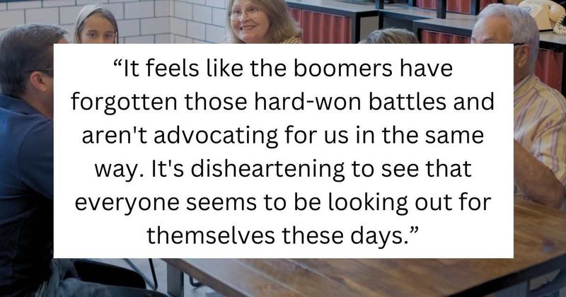 Person echoes sentiments of many by asking why boomers aren't advocating for younger generations