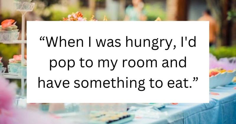 People support pregnant guest who upset bride by bringing her own food to the wedding