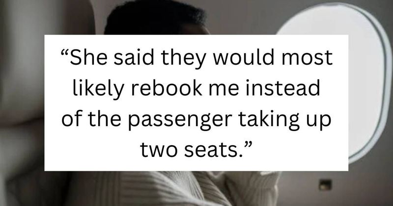Passenger's post about overweight co-passenger overflowing into their seat sparks debate