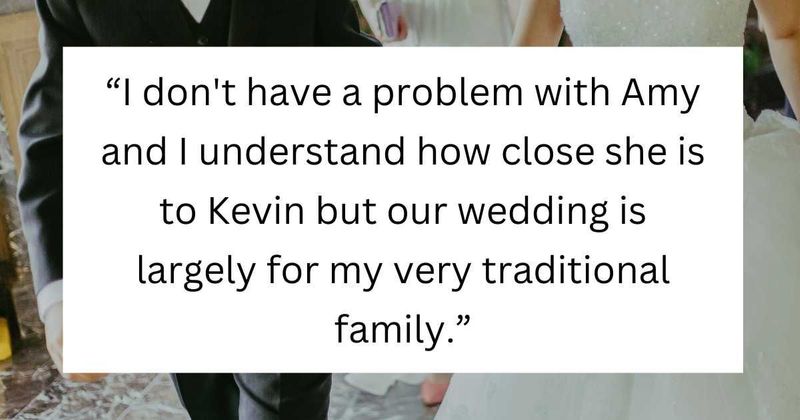 Groom defends trans best friend when bride asks him to choose someone else as his best man
