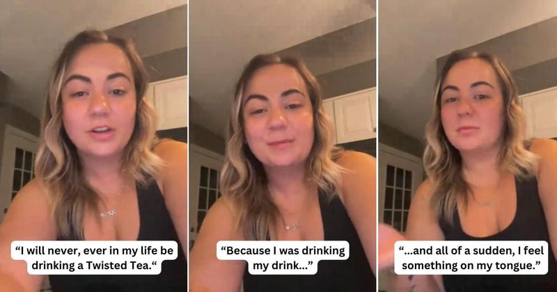 Woman is shocked to discover this strange thing in her drink surprising everyone on the internet