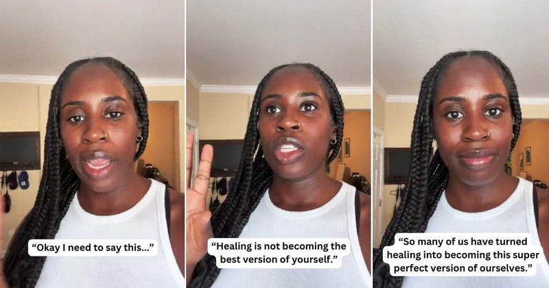 Therapist's revelation about healing and becoming a perfect person strikes a chord with viewers