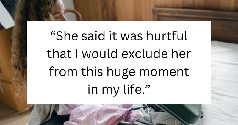 A teen who excluded her mom from college move-in day found support on the internet