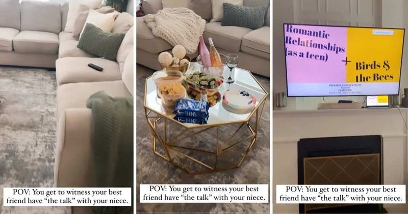 Millennial mom came up with an ingenious idea to give her 14-year-old 'The talk'
