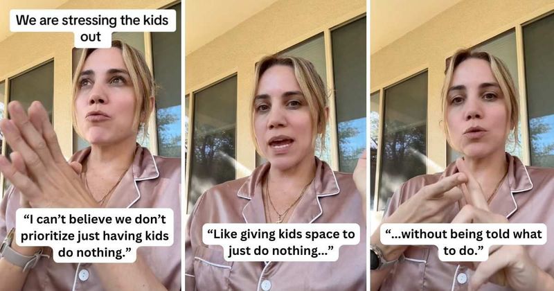 Mom explained why it is important to give kids time do 'nothing' and be by themselves