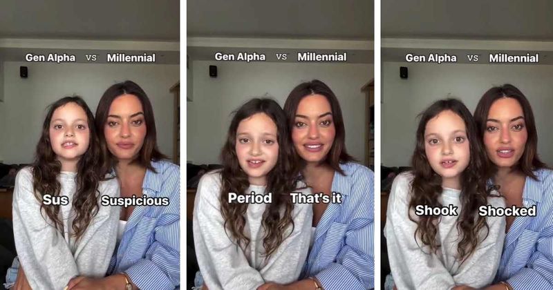 Millennial mom and Gen Alpha daughter share amusing differences in their vocabulary