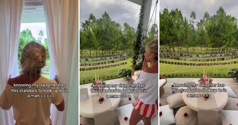 Husband's sweet surprise for wife makes her glad for their daughter because of an important reason