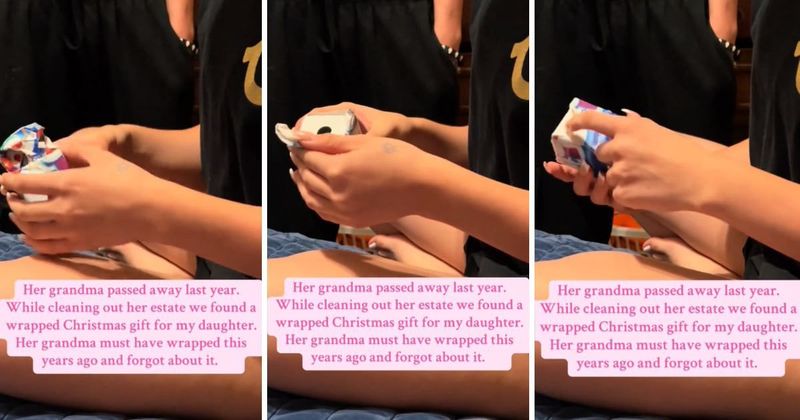 This Family discovered a special gift for their daughter while cleaning late grandmother's estate