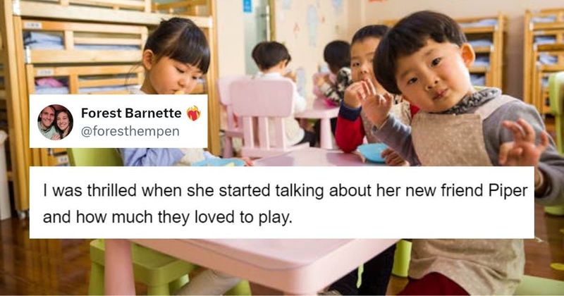 Mom trying to set up playdate with toddler's daycare friend shocked to know who it was