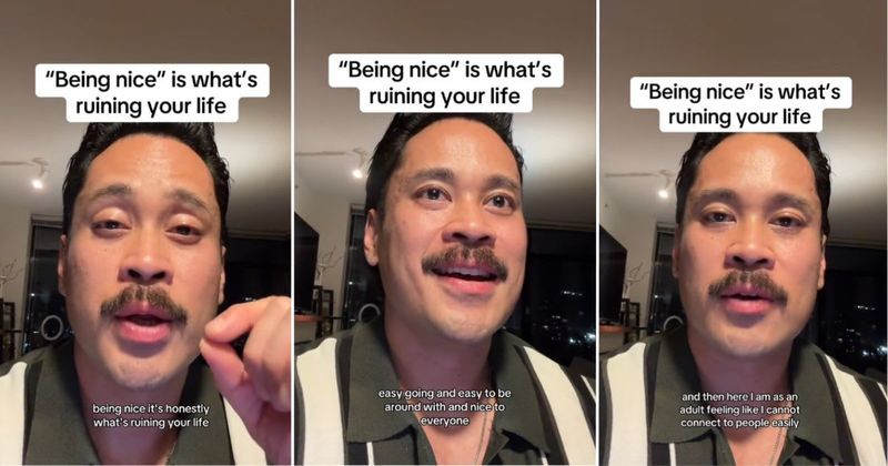Reforming people-pleaser explains why he believes being 'nice' to everyone is ruining lives