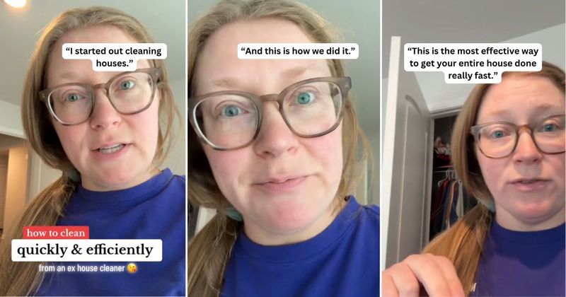 Former cleaner shares the most effective and efficient way to clean one's house quickly