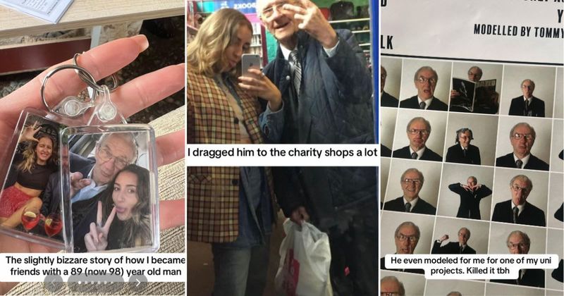 Woman shares one-of-a-kind story of how she struck up an unlikely friendship with an 89-year-old man