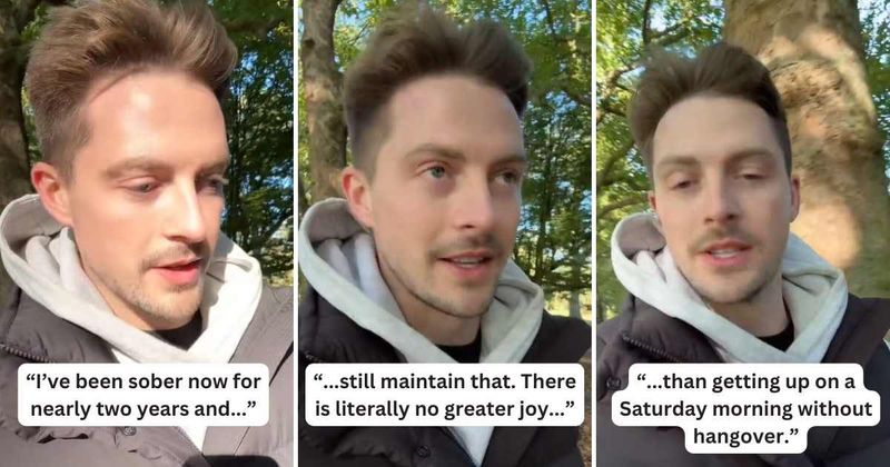 Man explains what life's like after two years of sobriety and it's eye-opening