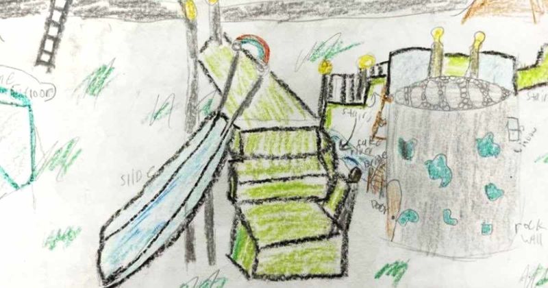 11-yr-old girl took her drawing of a playground to local Town Hall. The city's reaction took her by surprise