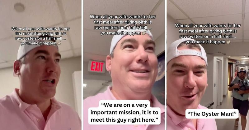 Man's elaborate and adorable gesture for wife in postpartum is raising everyone's standards