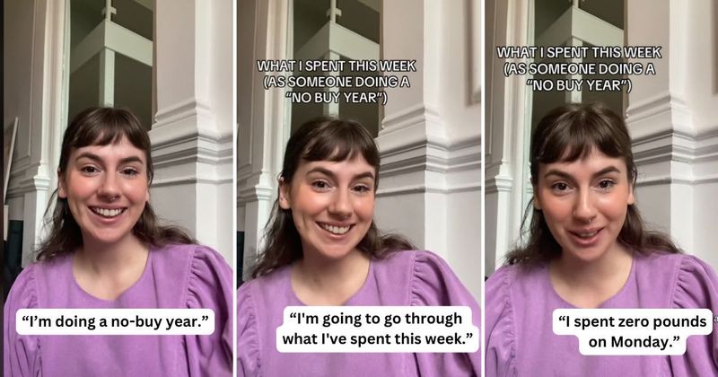 Woman shares how embracing a 'no-buy' policy for a year will benefit her in the long run
