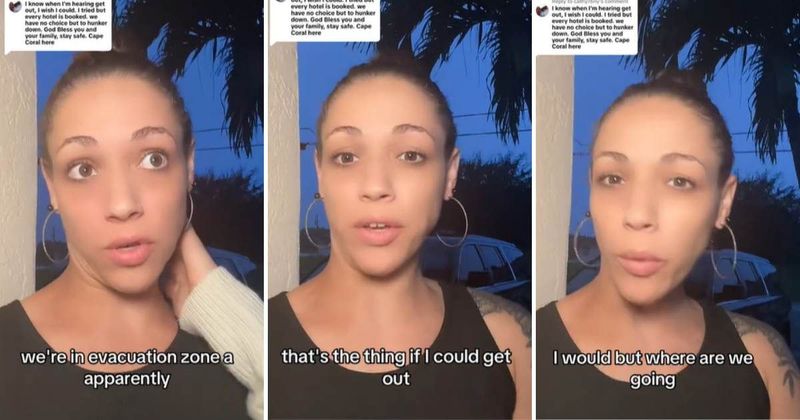 Mom-of-6 breaks down as she reveals family couldn't afford to evacuate amid Hurricane Milton warning
