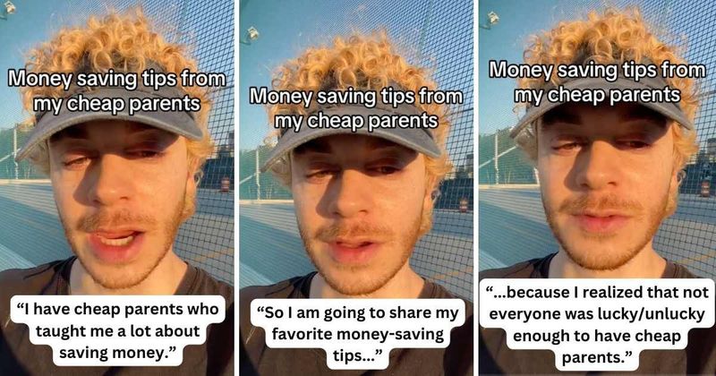 Man shares the best money-saving tips his 'cheap' parents taught him while growing up