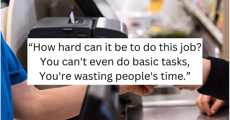 Millennial woman steps in to protect Gen Z cashier left in tears by a rude customer