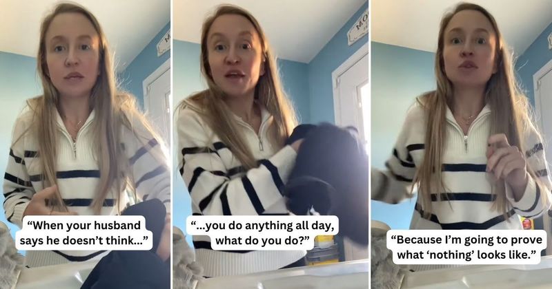 Husband who questioned wife about doing nothing all day learns there's no magical fairy as she takes day off