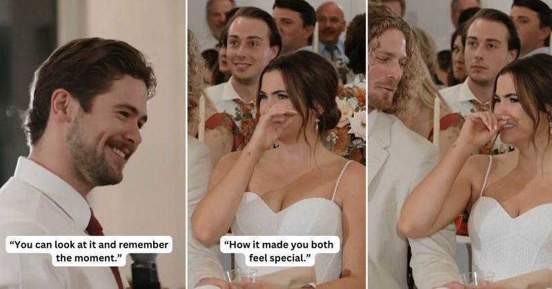 Bride's brother gifts beautiful watch with its time stopped and when he explained why, everyone swooned
