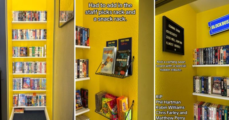 Man's 'Blockbuster' closet transformation will take people straight back to the 2000s
