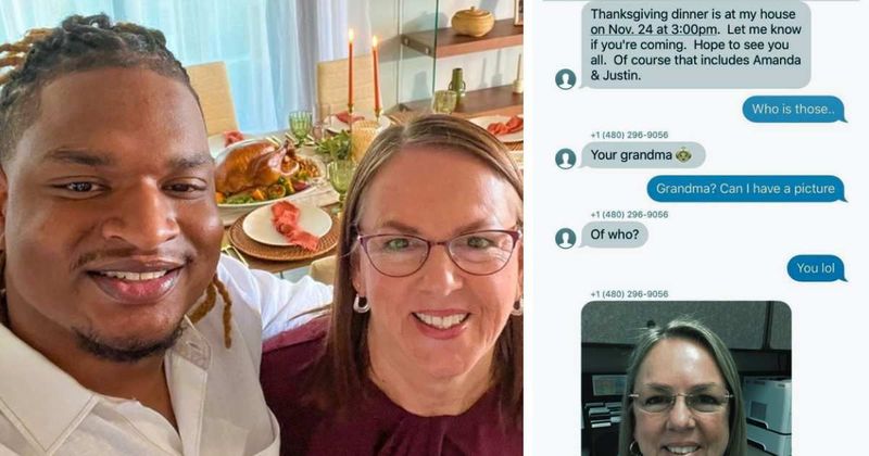 In 2016, a grandma accidentally invited a boy to Thanksgiving. 9 years later, he's hosting her at his home