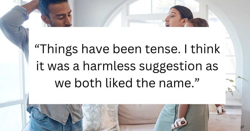 Husband's 'harmless suggestion' of naming his daughter after ex sparks heated discussion
