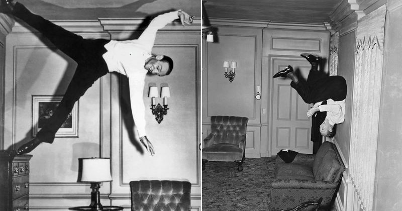 Fred Astaire's legendary gravity-defying dance scene from 1951 is still mesmerizing