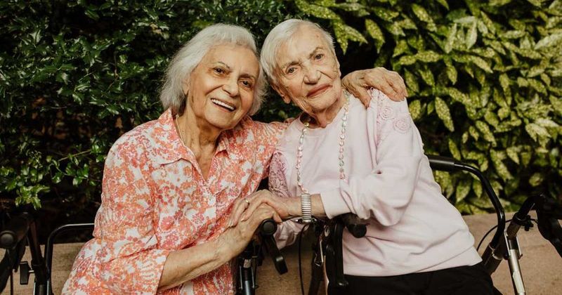 Sisters separated during WWII who survived Nazi labor camps cherish final reunion at ages 96 and 100 
