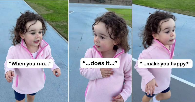 'I am alive!': Little girl’s heartfelt description of running resonates deeply with the internet