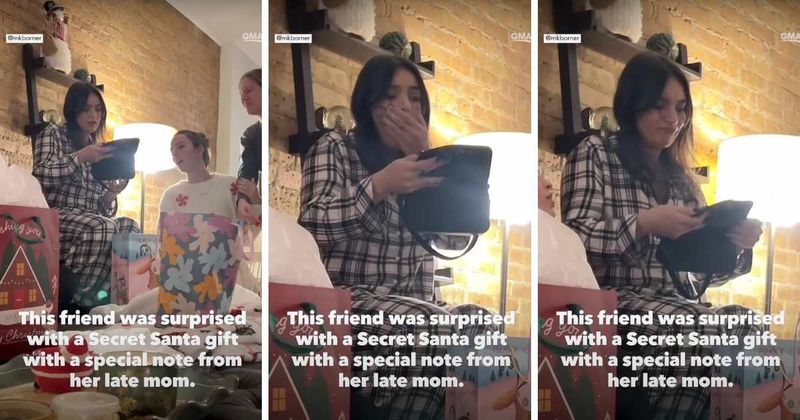 Woman left speechless after receiving late mom’s stitched message — the moment she saw it, she broke down