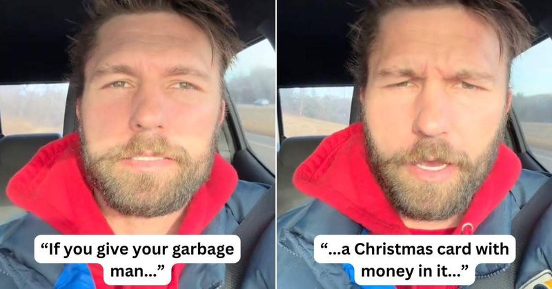 Man explains why it is important to tip the garbage collectors: 'I got a little tip for you'