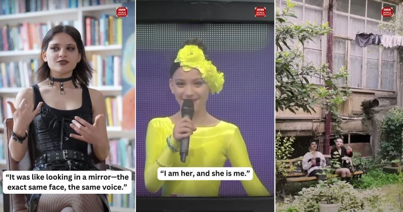 Woman arranges to meet doppelganger after seeing her online. It ended up revealing a long-kept secret.