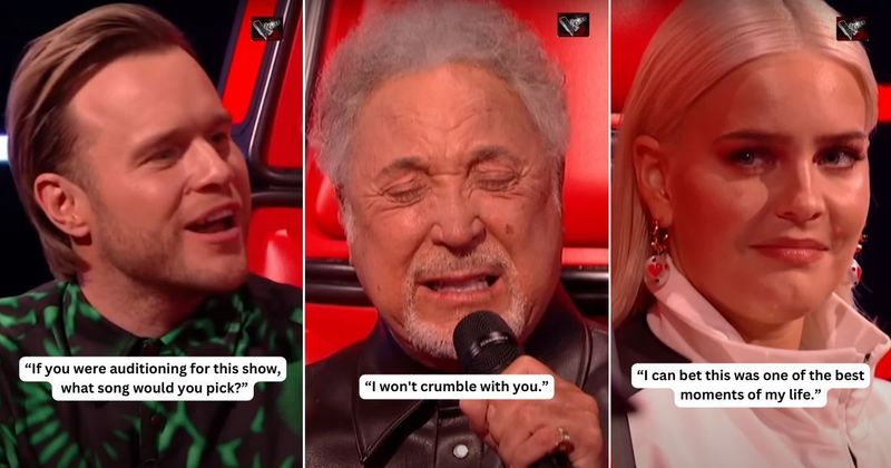 Singer Sir Tom Jones fulfilled a promise to his dying wife and his tribute is not for the faint-hearted