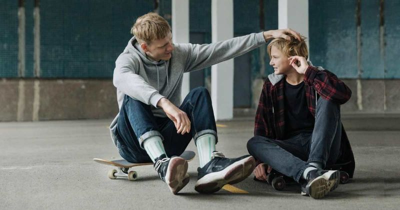 Sister promises to let big brother leave home but only one condition—he sign a 'legally binding' contract