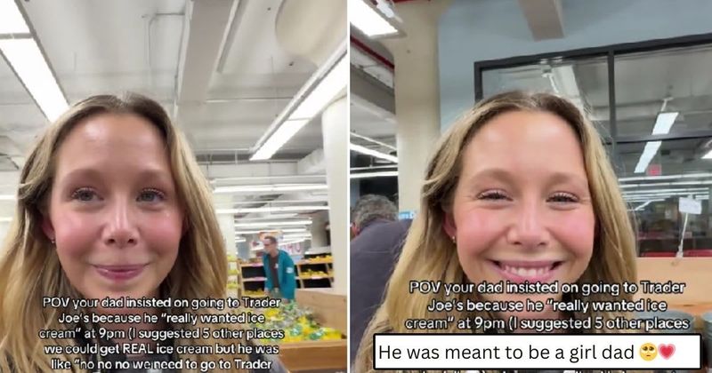 Dad takes cancer-surviving daughter for ice cream — but surprises her with a gift that leaves her in tears